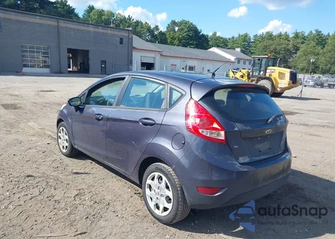 2012 Ford Fiesta Se из США, поврежденный, VIN 3FADP4EJXCM197997